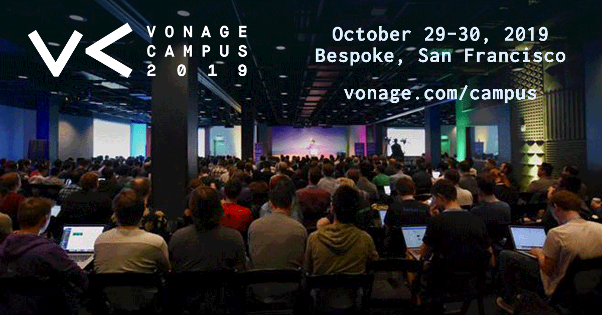 Announcing the Vonage Campus Developer Track