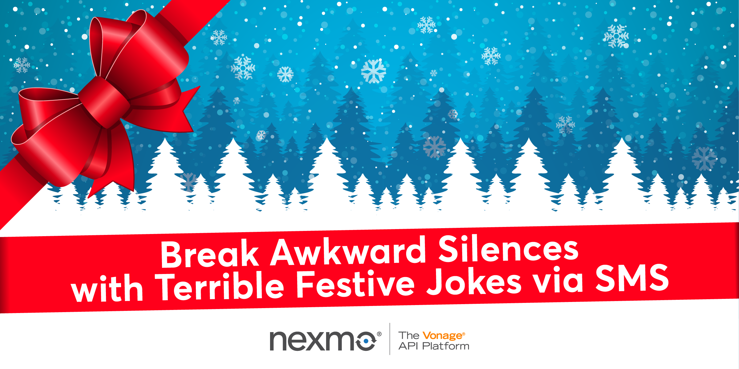 Break Awkward Silences with Terrible Festive Jokes via SMS