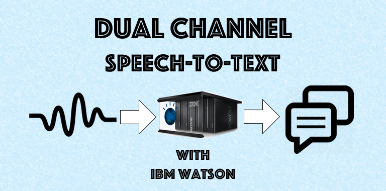 Dual Channel Transcription with Split Recording