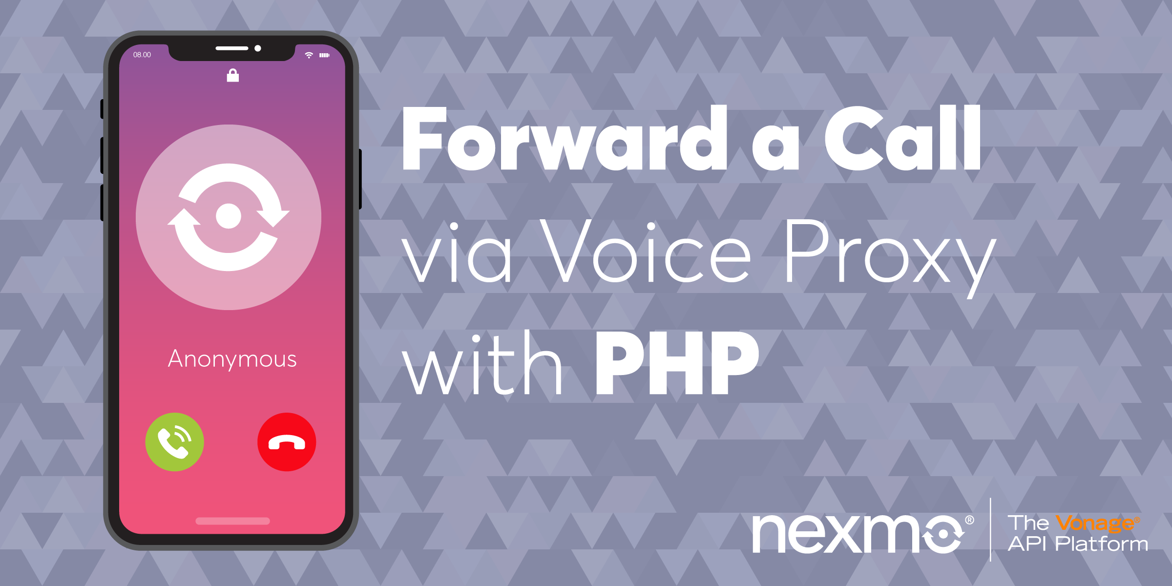 Forward a Call via Voice Proxy with PHP