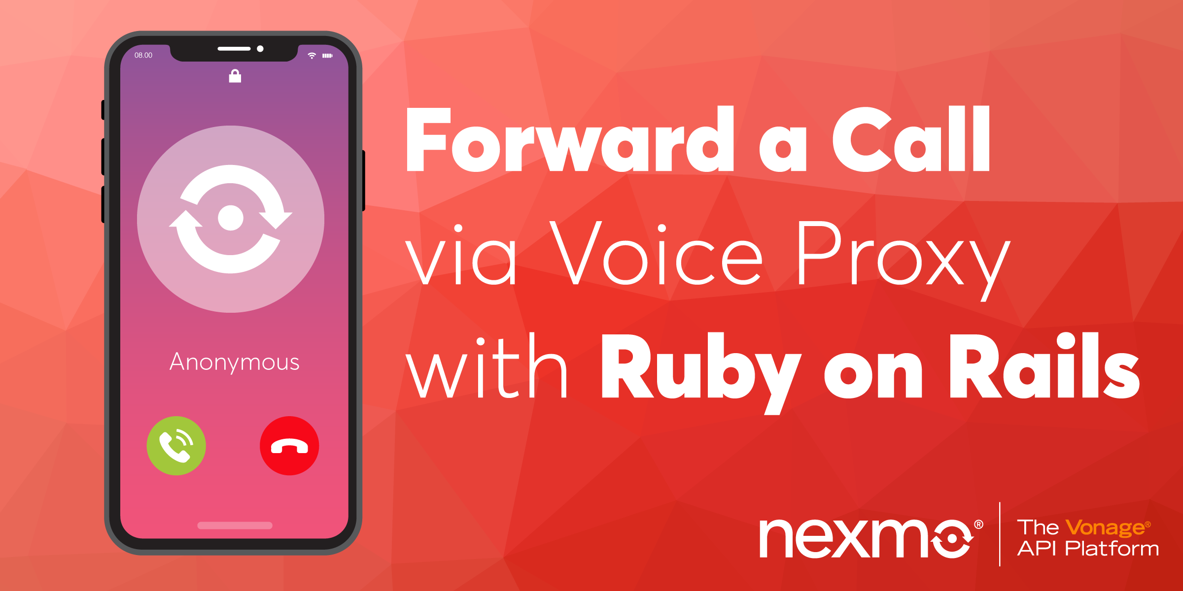 Forward a Call via Voice Proxy with Ruby on Rails