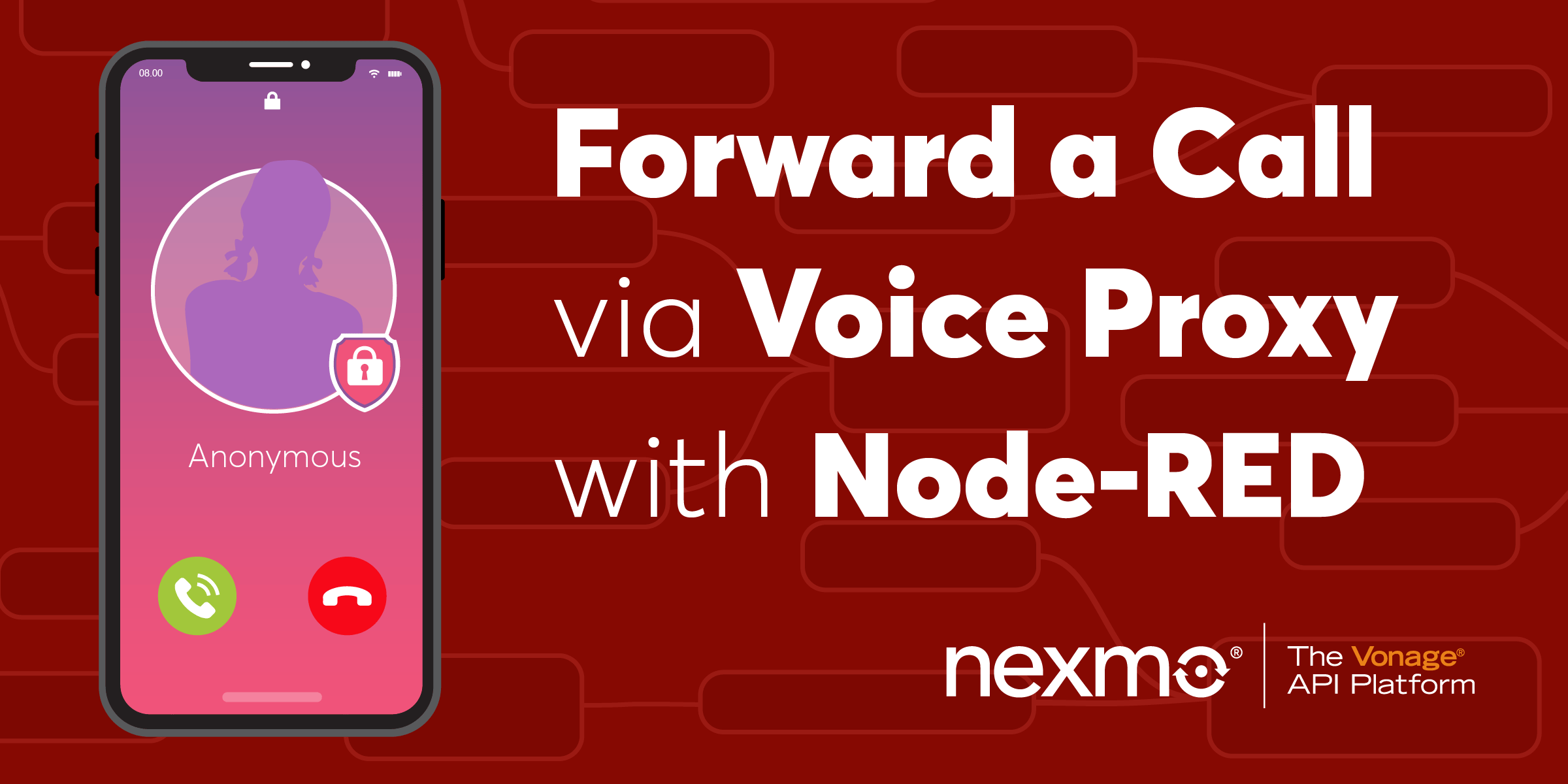 Forward a Call via a Voice Proxy with Node-RED