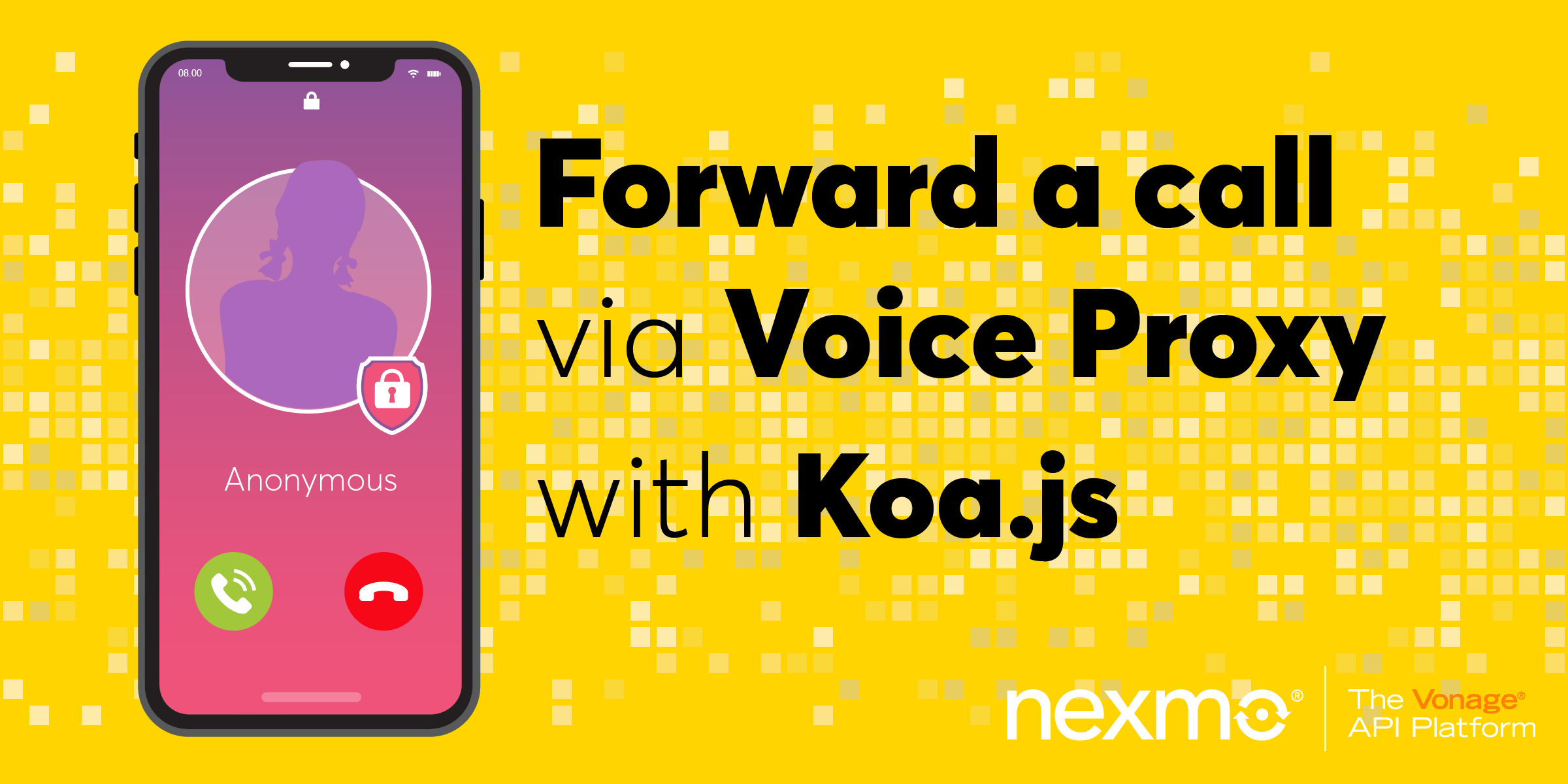 Forward a Call Via Voice Proxy With Koa.js