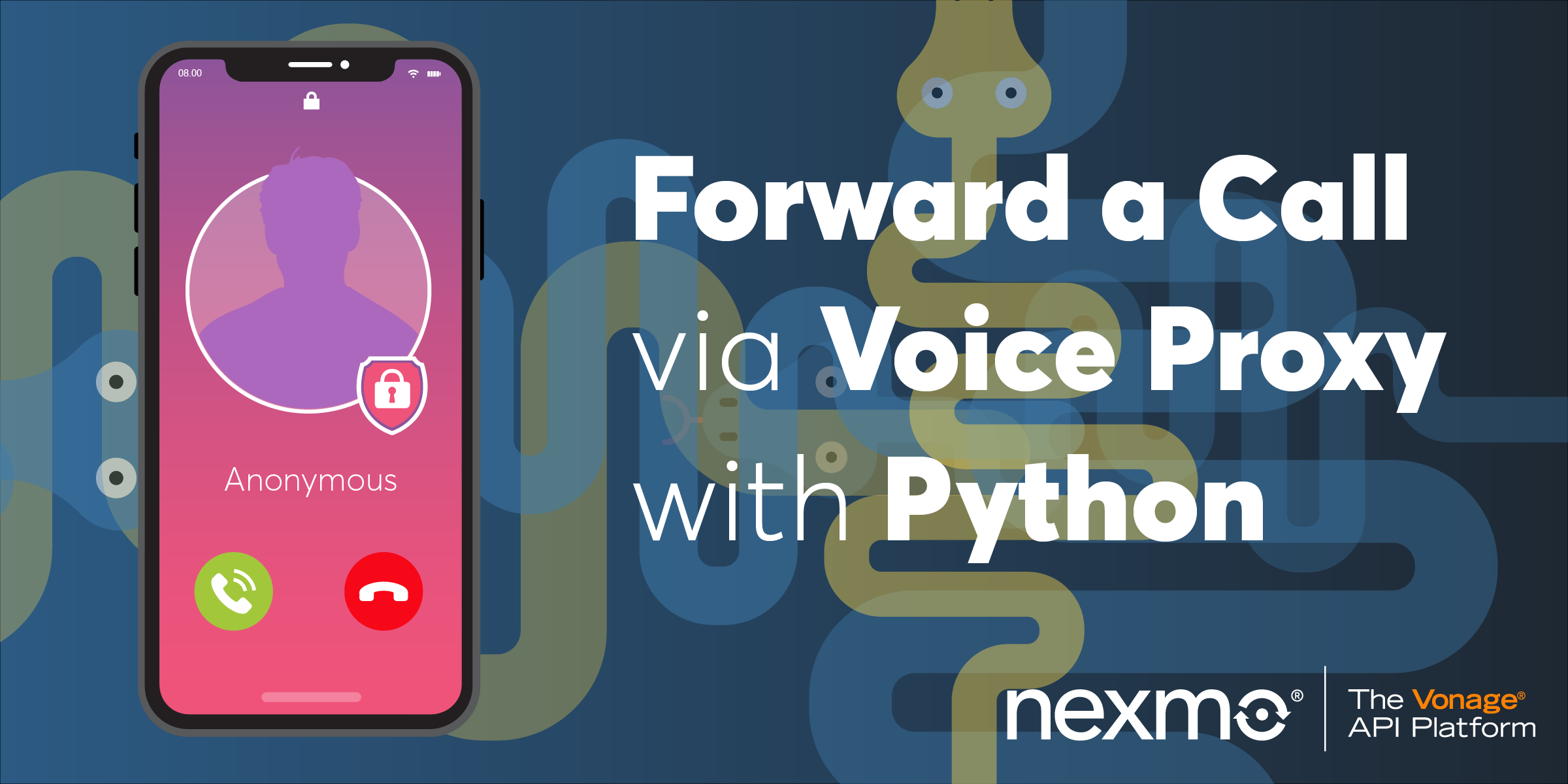 Forward a Telephone Call Via Voice Proxy with Python and Starlette