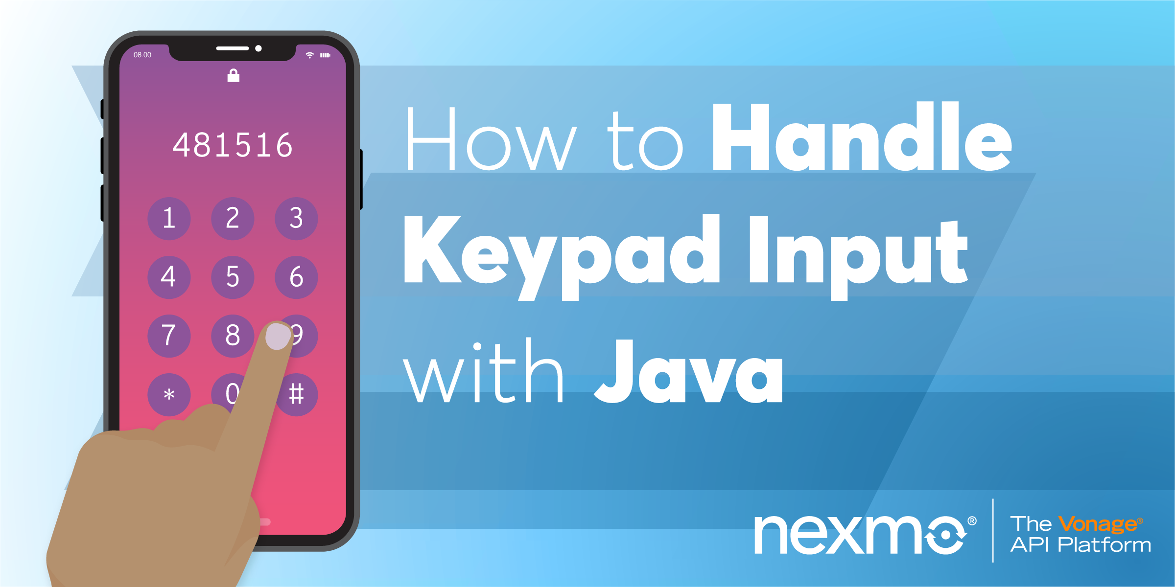 Handle Keypad Input (DTMF) with Java