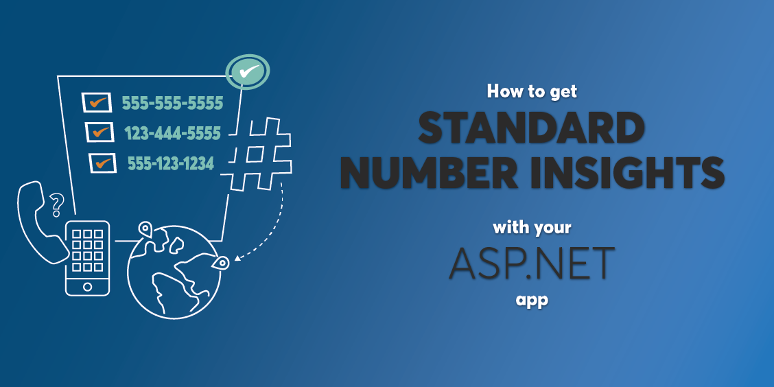 How to Get Standard Number Insights Within an ASP.NET App