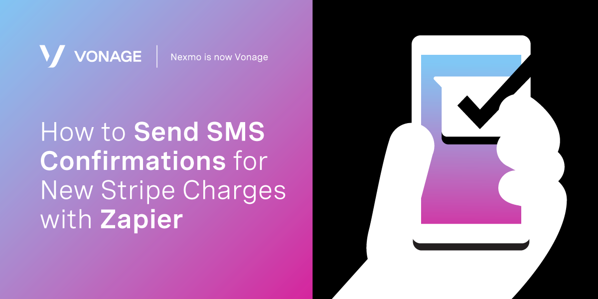 How to Send SMS Confirmations for New Stripe Charges with Zapier