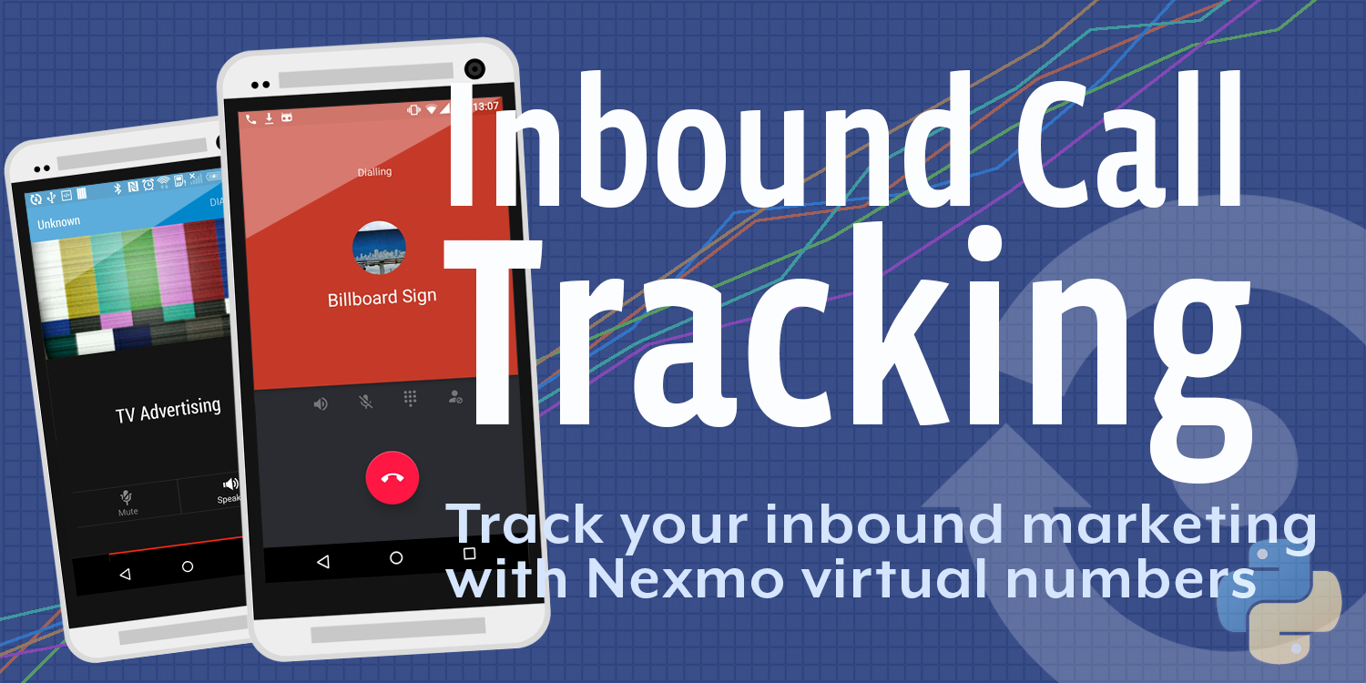 Inbound voice call campaign tracking with Nexmo virtual numbers and Mixpanel