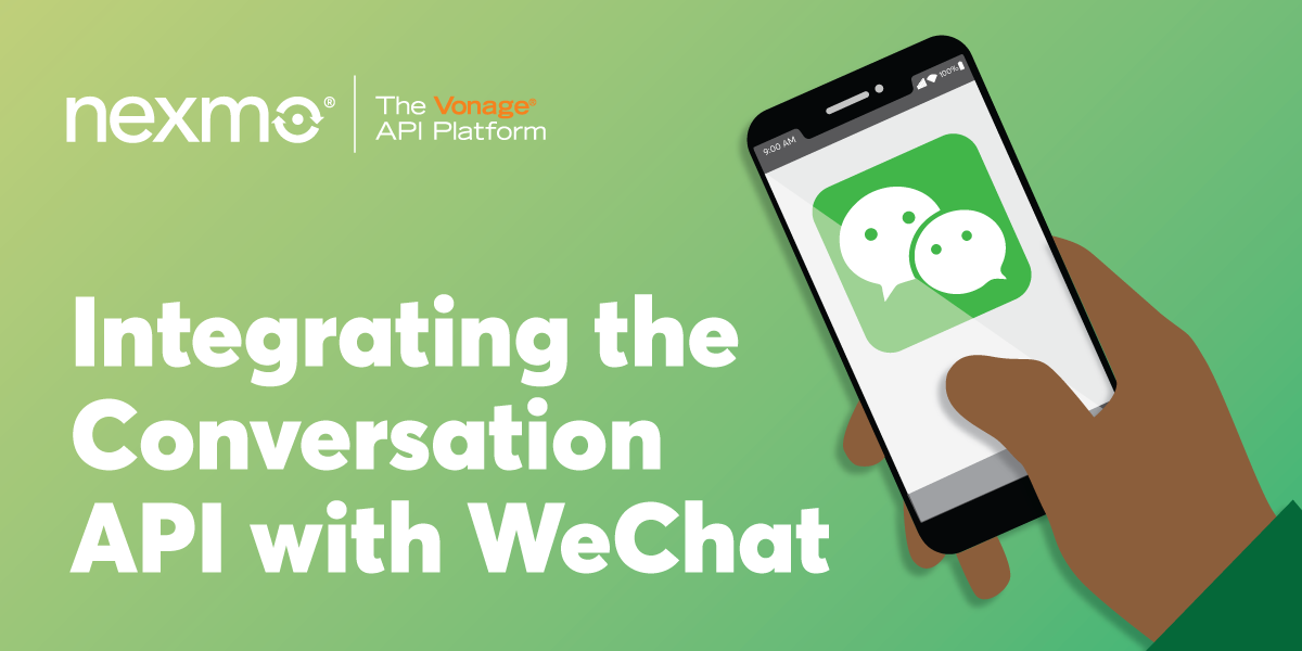 Integrating the Conversation API with WeChat