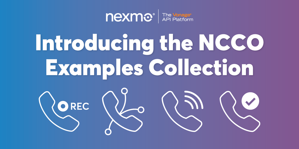 Introducing the NCCO Examples Collection