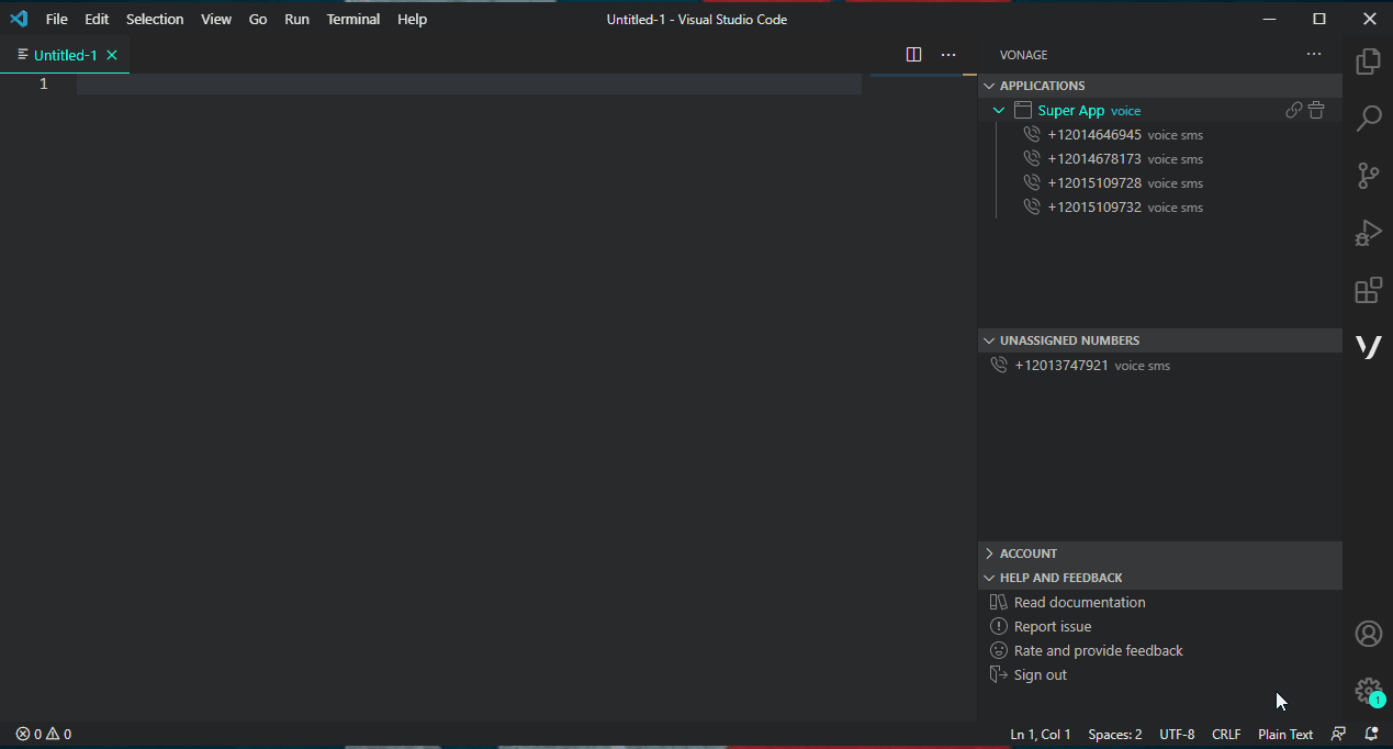 Quick view of some of the features for managing numbers