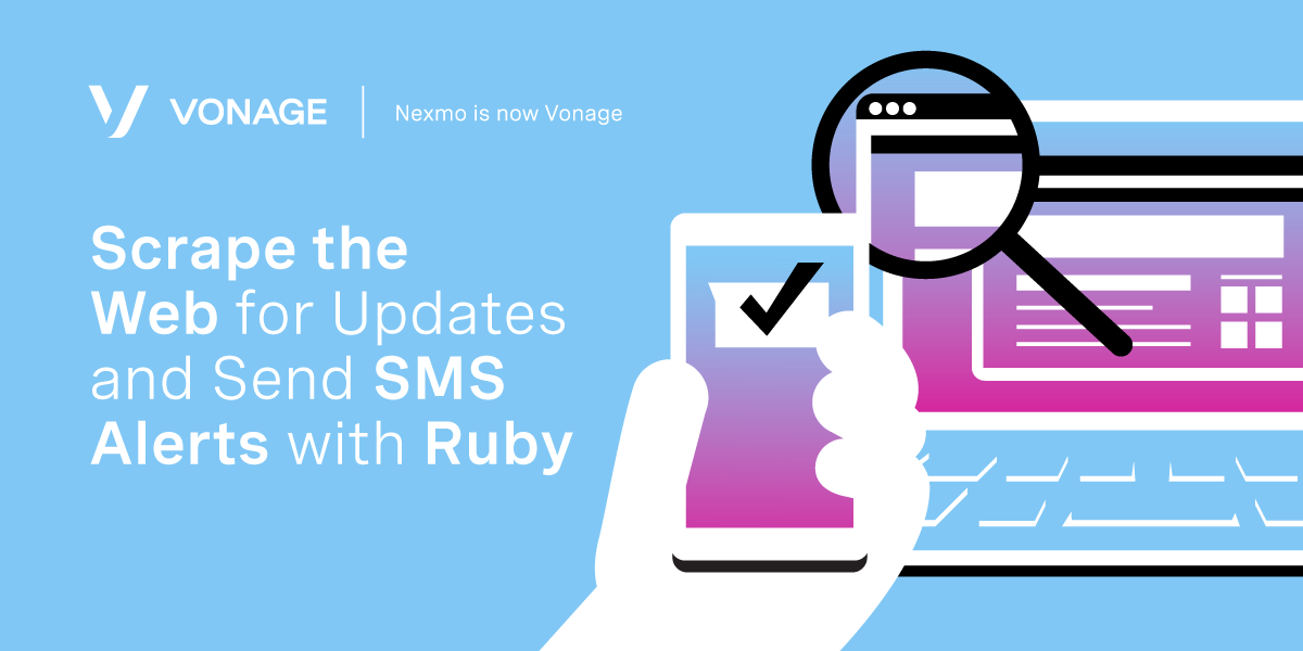 Scrape the Web for Updates and Send SMS Alerts with Ruby