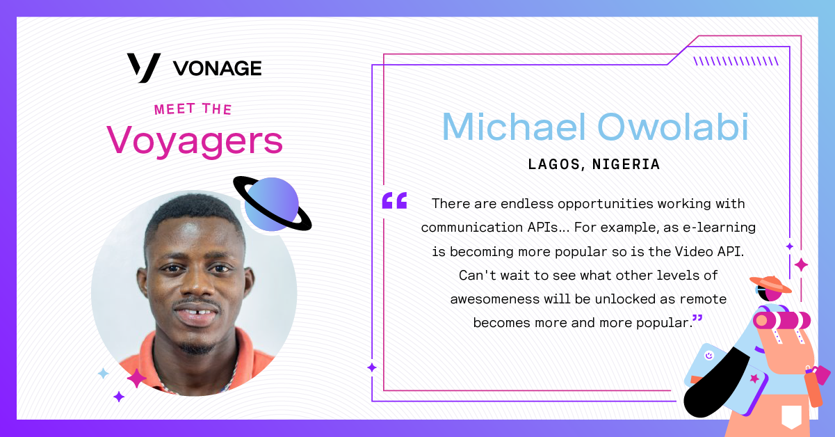 Michael Owolabi - Vonage Voyager