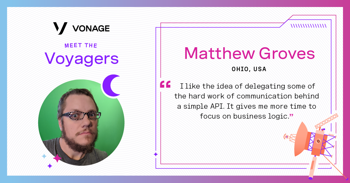 Matthew Groves - Vonage Voyager