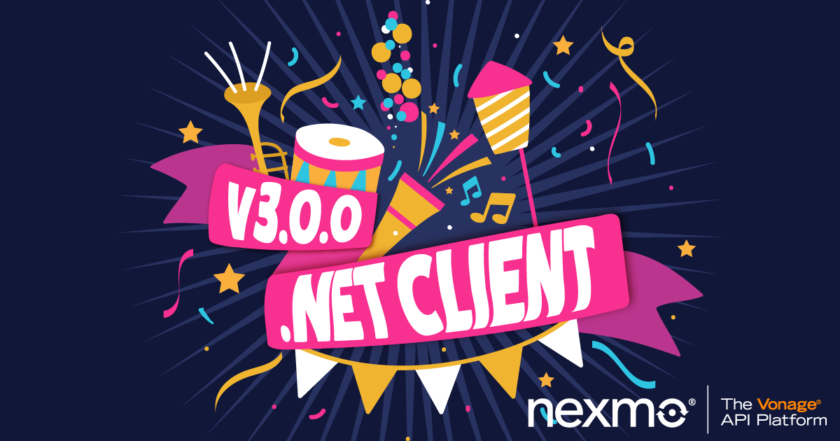 Nexmo Releases New Version of .NET Client Library