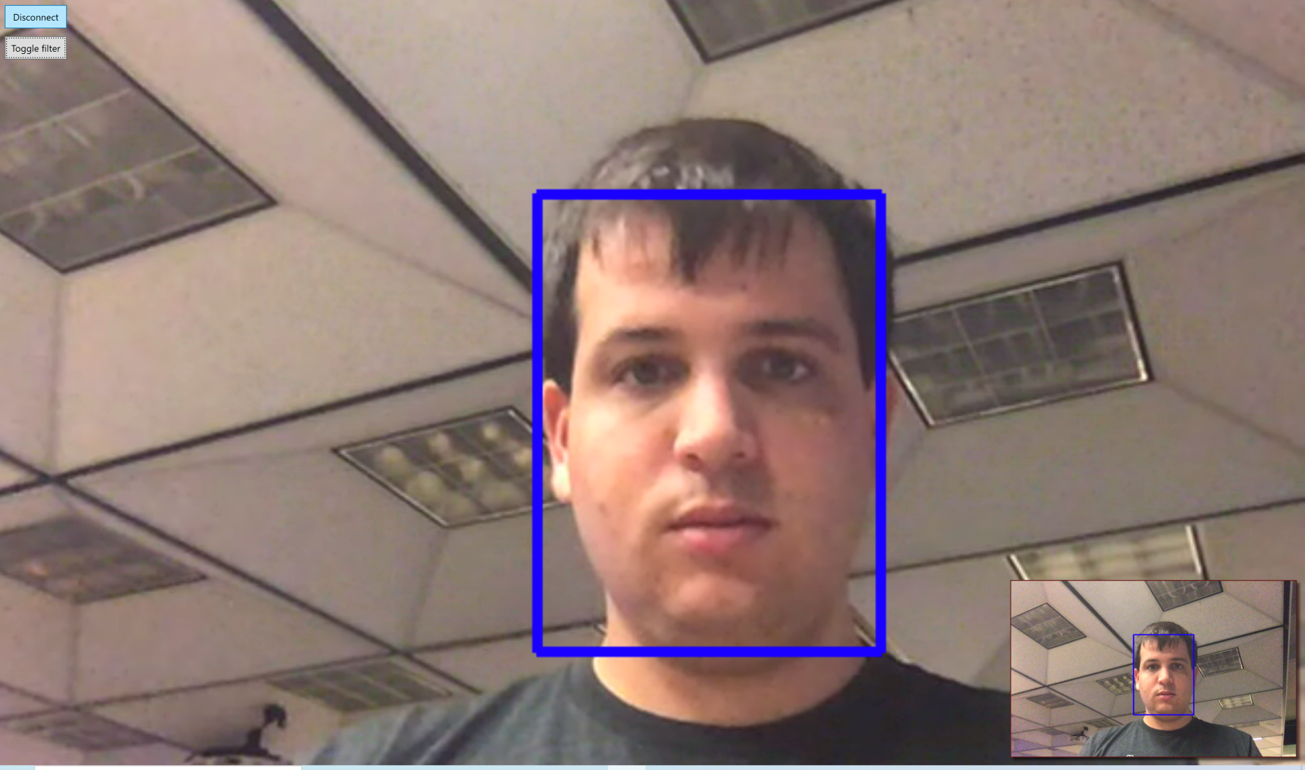 Display Example With Face Detection