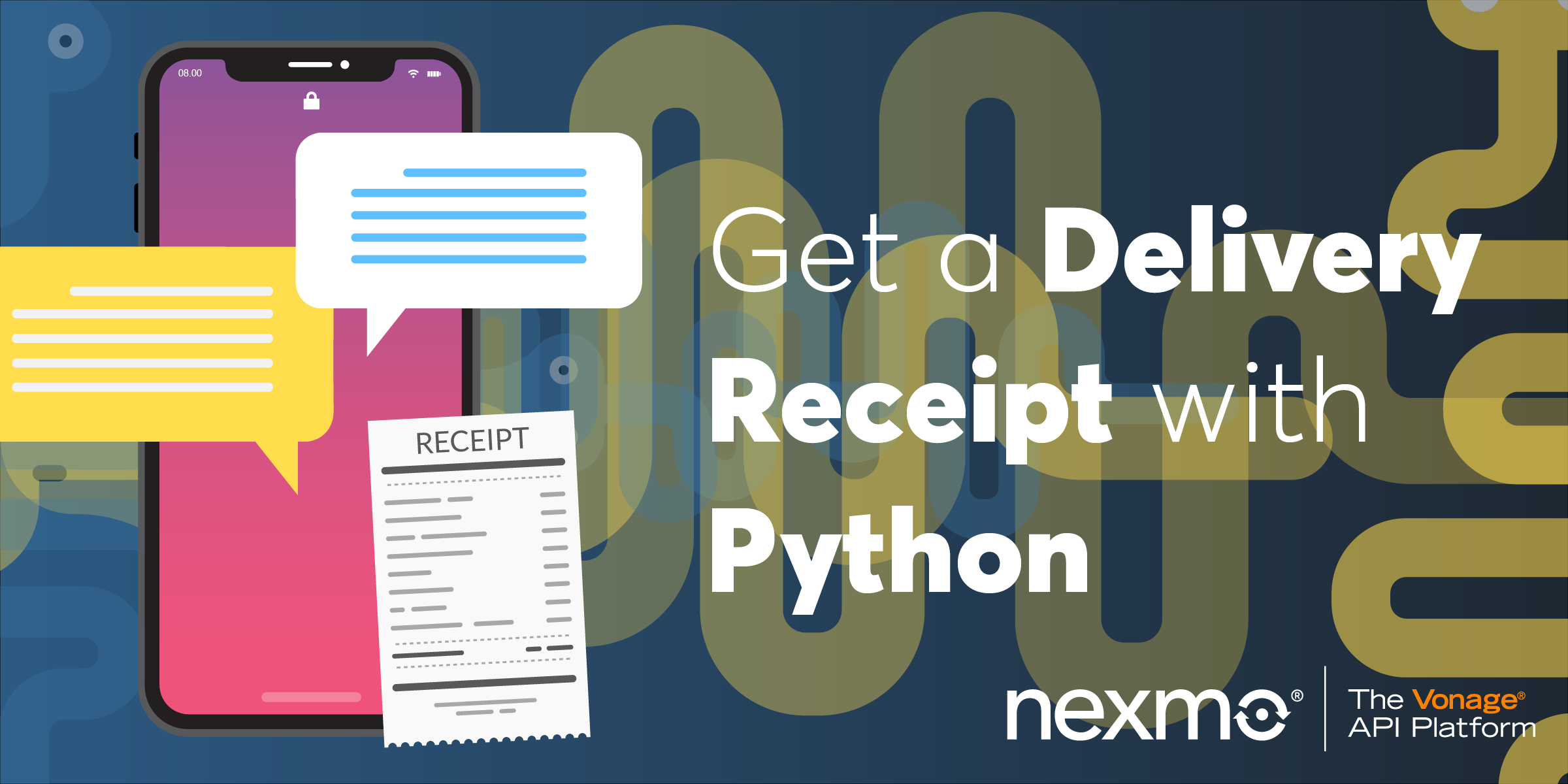 Receiving SMS Delivery Receipts with Python