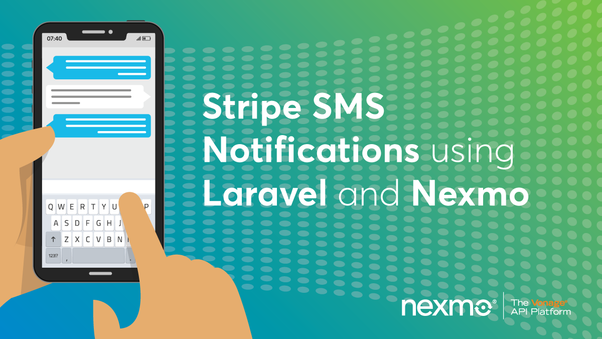 Stripe SMS Notifications Using Laravel