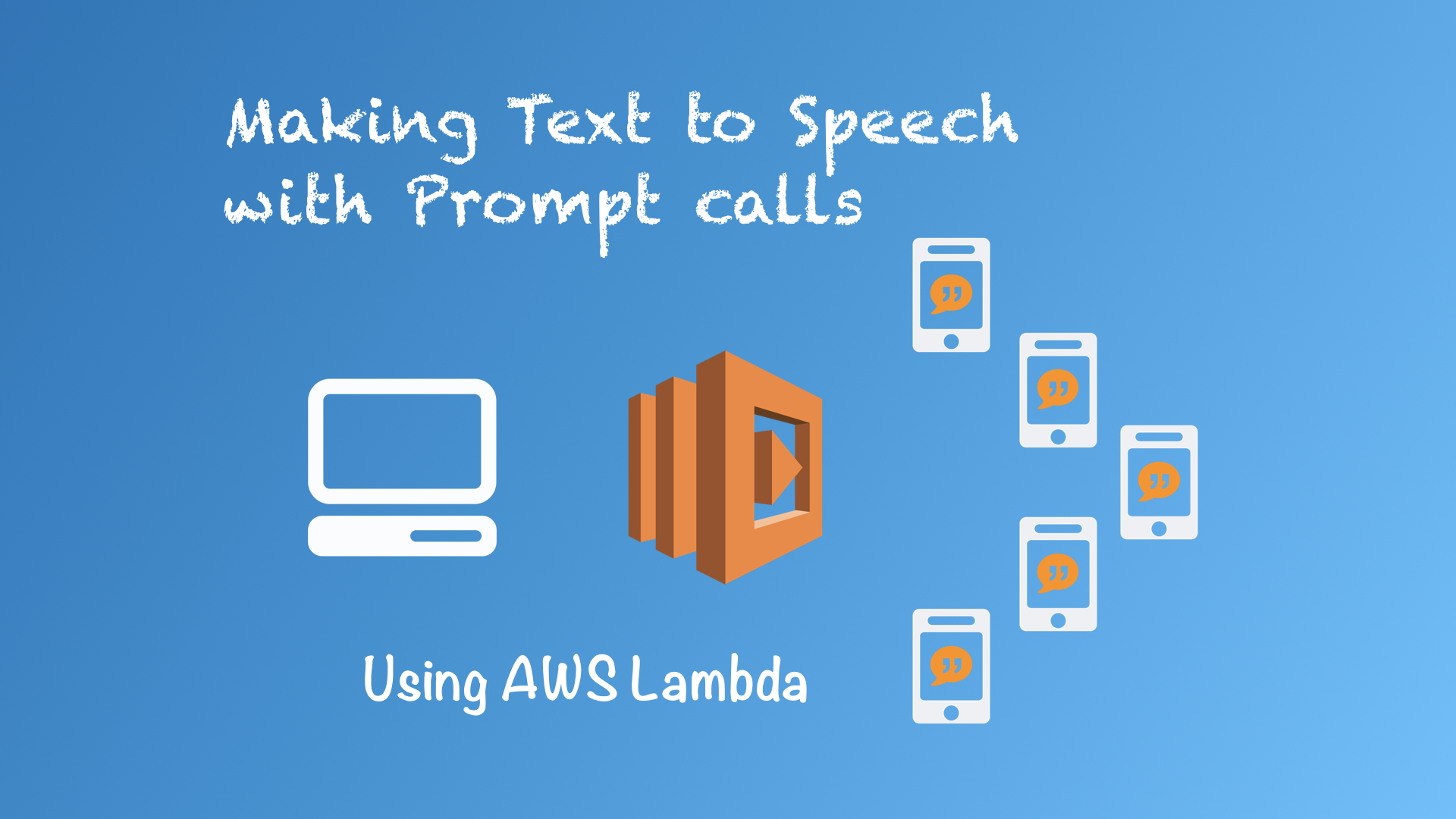 Text to Speech with Prompt Calls, Using Python on AWS Lambda