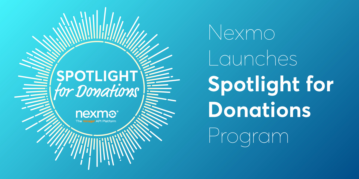 Vonage Launches Spotlight for Donations Program